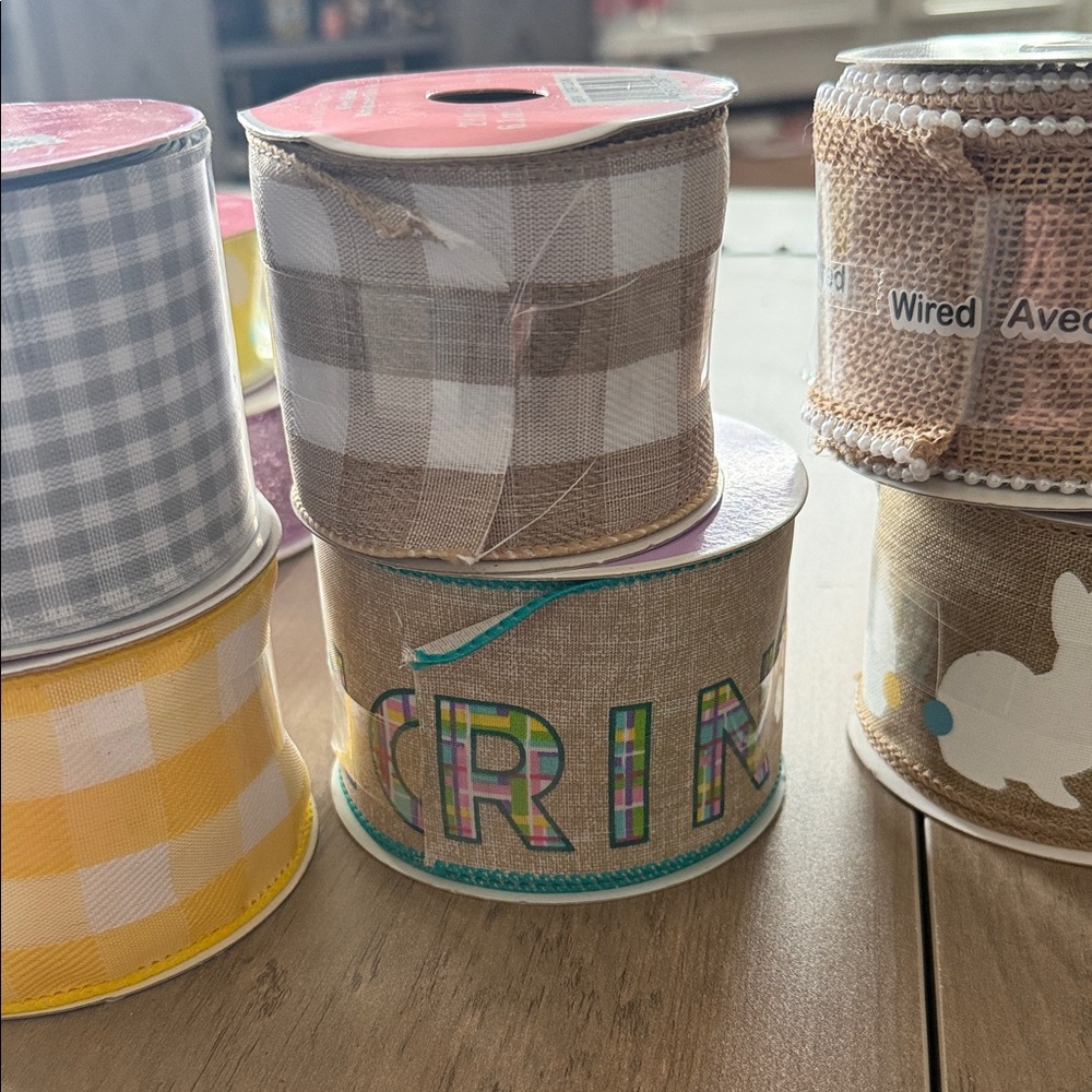 Assorted Easter Decorative Ribbon - Picture 3 of 6
